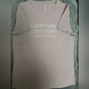 Calvin Klein Mauve/Purple T-Shirt Size Large NWOT Women's